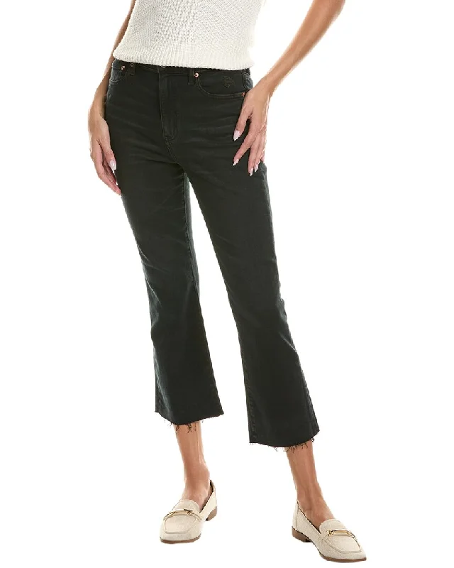 Women's Casual Wear Clothes DAZE DENIM Shy Girl High Rise Crop Flare Jean