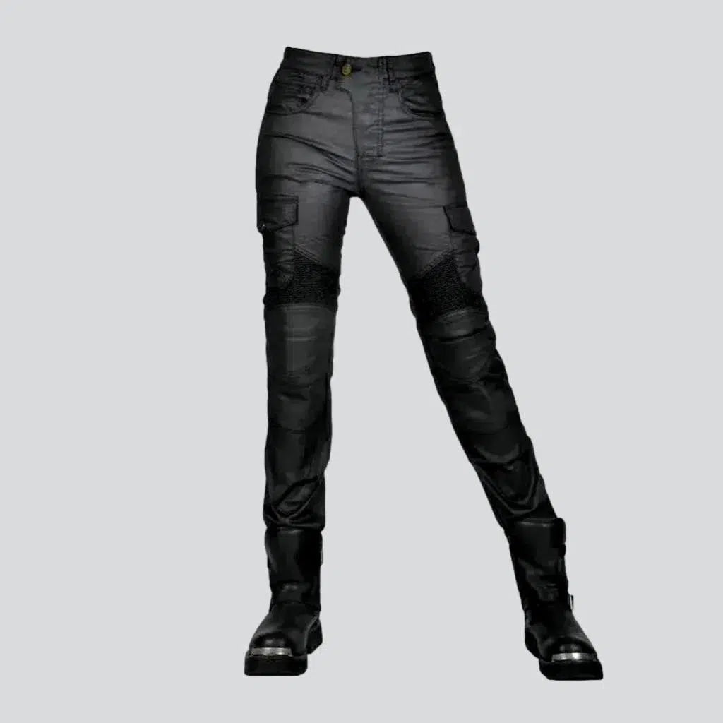 Unique Women's Fashion Pieces Biker women's cargo jeans