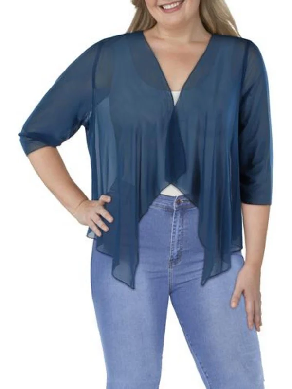 Affordable Women's Outfit Womens Knit Asymmetric Bolero