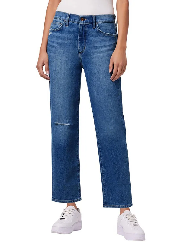 Women's Outdoor Activity Garments Womens Tomboy Distressed Slim Jeans