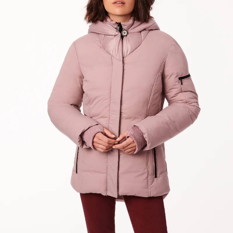 Women's Timeless Attire Layered Puffer Jacket