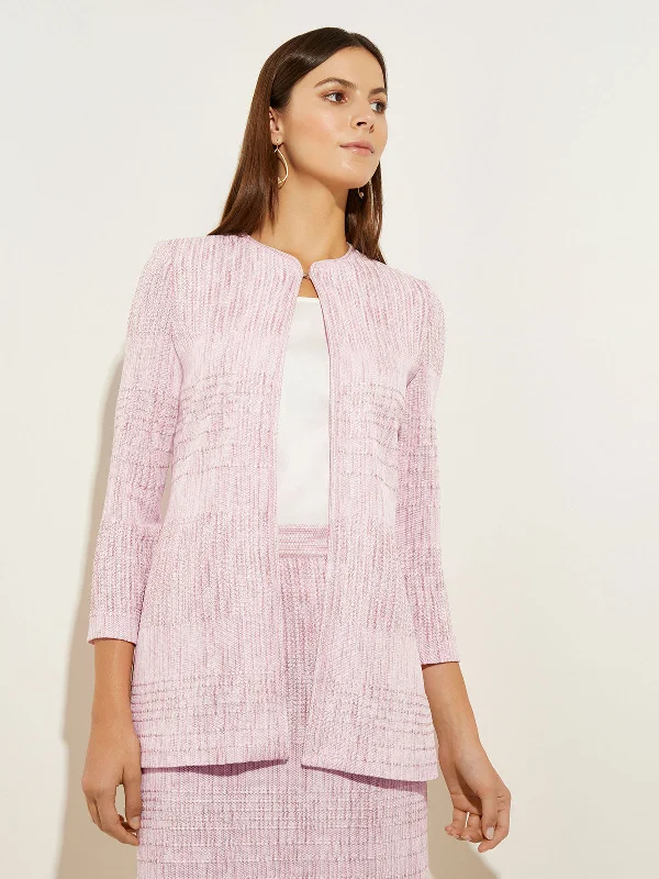 Trendy Boutique Online Mixed Stitch Knit Jacket