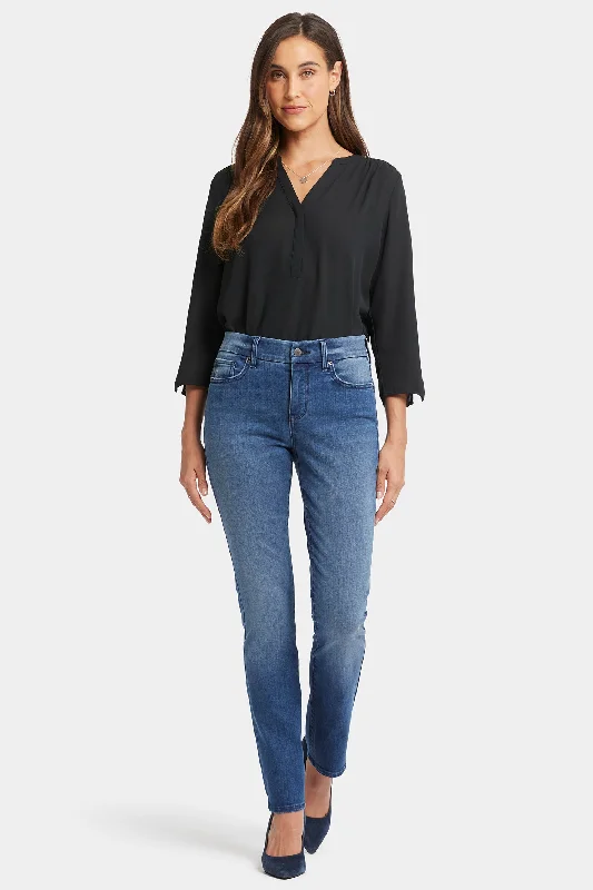Women's Chic Apparel Waist-Match™ Sheri Slim Jeans In Petite - Cascade Wave