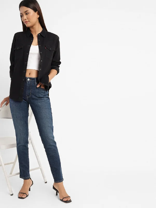 Women's Outerwear for All Weather Conditions Women's Mid Rise 711 Skinny Fit Jeans