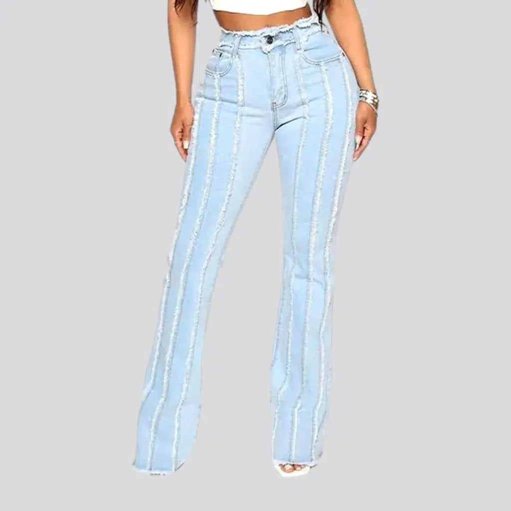 Women's Resort Garments Distressed grunge jeans
 for ladies
