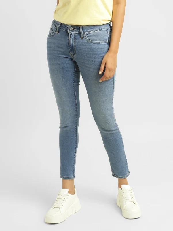 Women's Party Outfit Women's Mid Rise 711 Skinny Fit Jeans