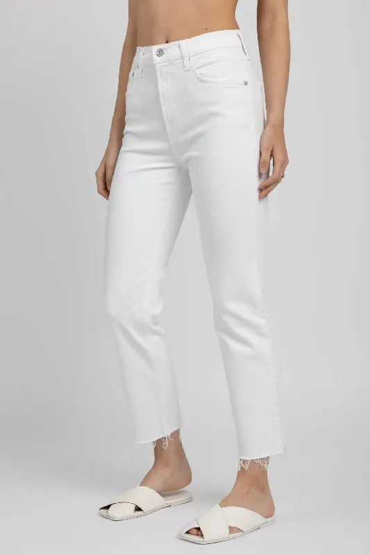 Stylish Women's Clothes for Work and Play Daphne Crop Pants In Lucent