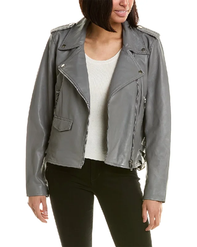 Women's Athletic Outfit Walter Baker Liz Leather Jacket