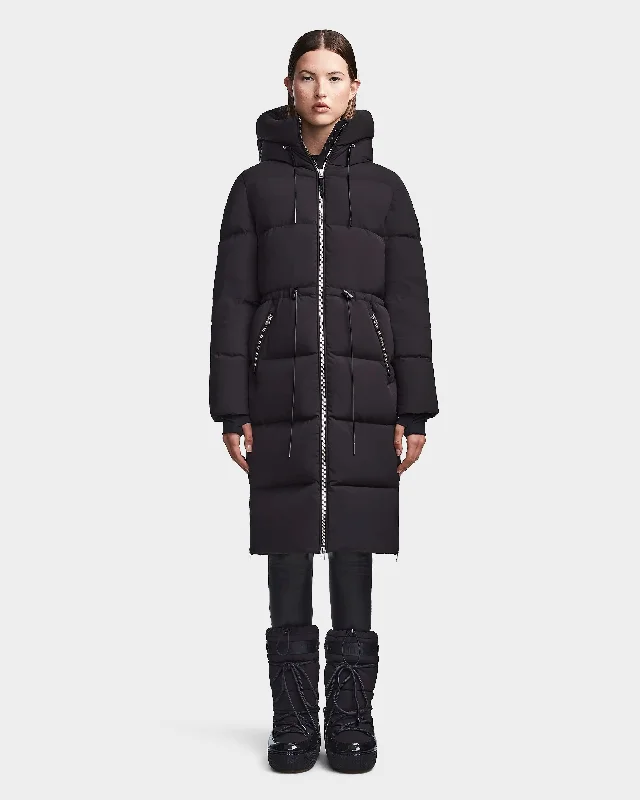 Charming Women's Garments TATYANA WOMEN'S LONG QUILTED DOWN COAT