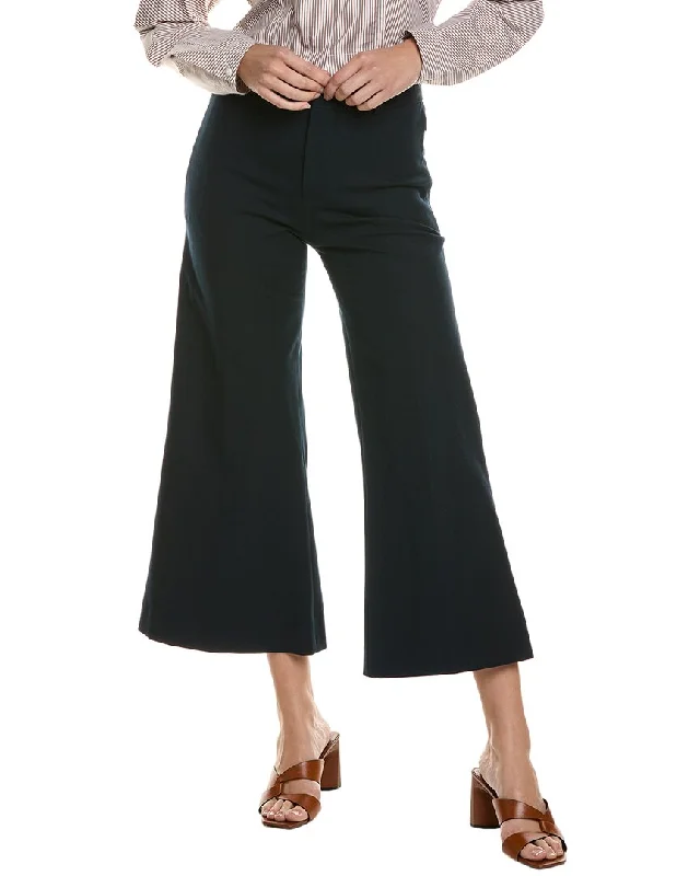 Stylish Everyday Clothing FRAME Denim Le Crop Palazzo Trouser