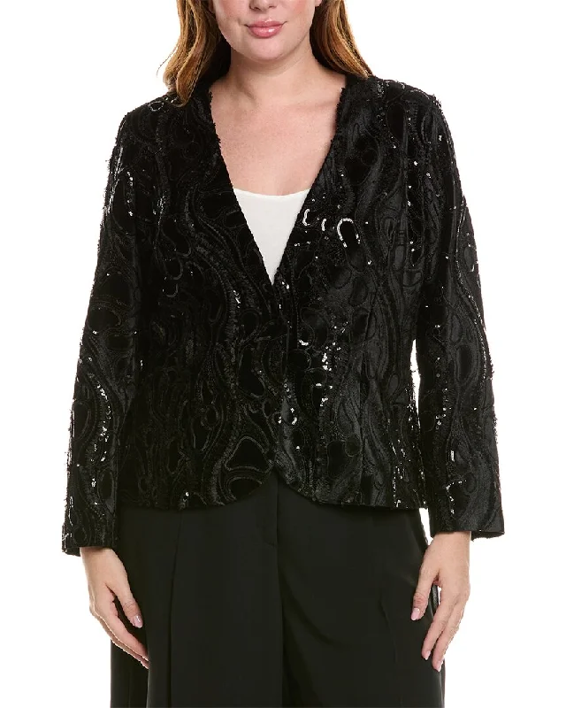 Versatile Women's Clothing for All Occasions Marina Rinaldi Plus Celebre Jacket