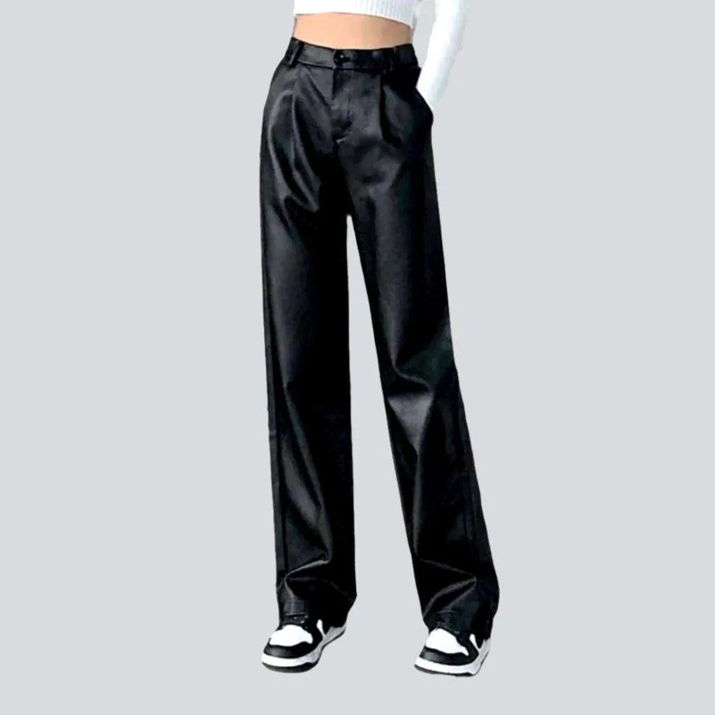 Best Boutiques Online Wax wide-leg women's jeans pants