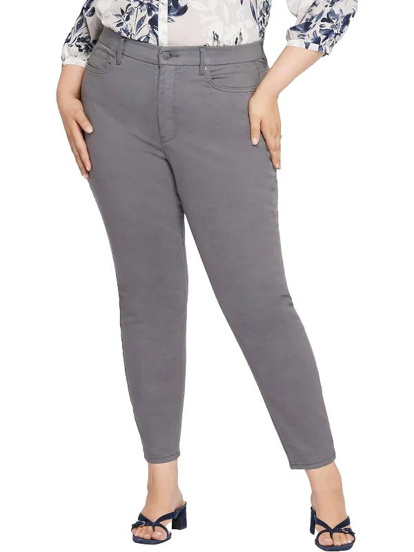 Stylish Women's Apparel Plus Ami Womens High-Rise Slimming Skinny Jeans