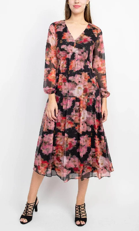 Women's Outfit Adrianna Papell AP1E209660 - Floral Dress