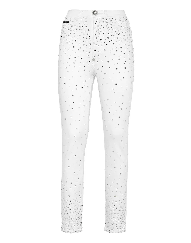 Sale Clearance Denim Super High Waist Jegging Crystal Rain