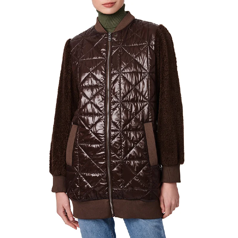 Comfortable Women's Attire Sherpa Sleeve Puffer