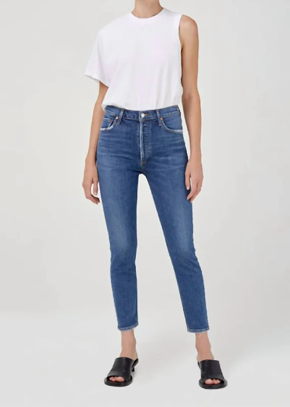 Plus-Size Women's Clothing Nico High Rise Slim Fit In Cycle