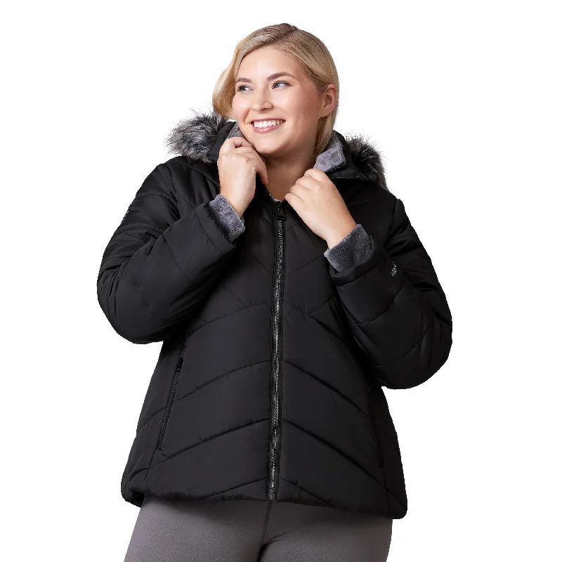 Trendy Women's Fashion Free Country Women's Plus Size Brisk II Parka Jacket