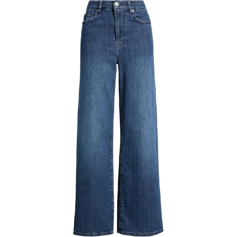 Women's Clothing For Holiday Travel Frame Women's Le Slim Palazzo Jeans, Thunderstorm Women's Clothing For Holiday Travel Frame Women's Le Slim Palazzo Jeans, Thunderstorm