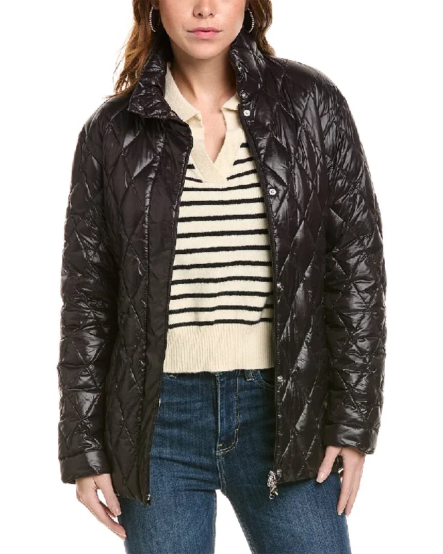 Trendy Boutiques Online Patrizia Pepe Quilted Puffer Jacket