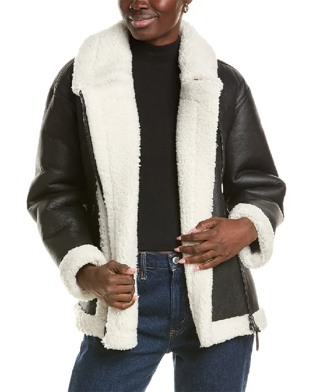 Women's Clothes For The Office Mackage Senya Shearling Jacket