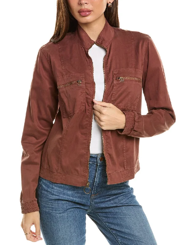 Chic Women's Outfit XCVI Quinn Bomber Jacket