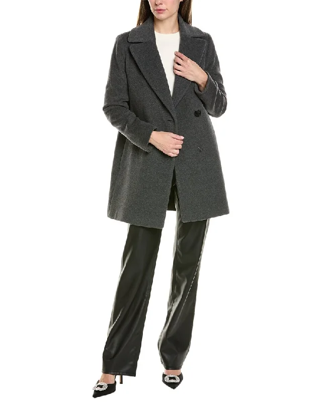 Chic Women's Clothing Cinzia Rocca Icons Wool & Cashmere-Blend Coat