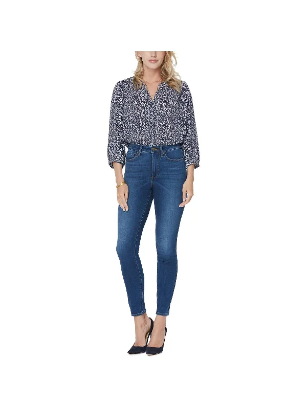 Women's Everyday Garments Ami Womens High Rise Skinny Straight Leg Jeans