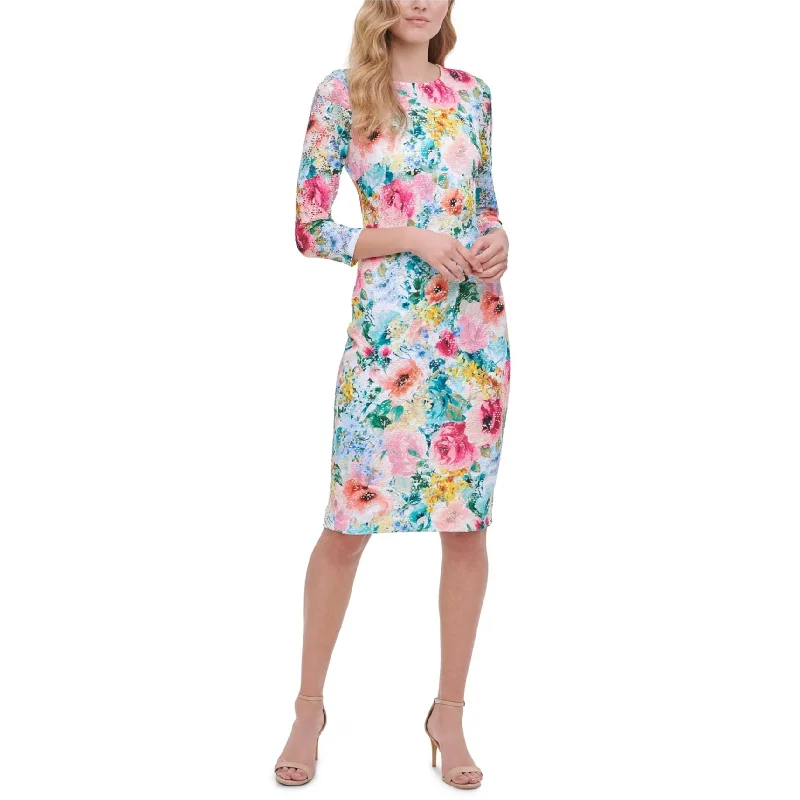 Fashion-forward Women's Wear Kensie Womens Floral Shift Dress