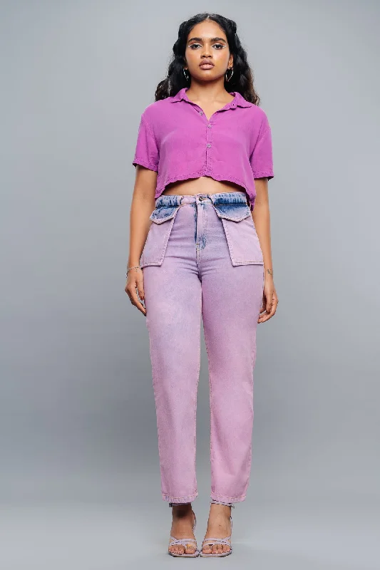 Women's Clothing Boutique Candy Front Pocket Straight Jeans