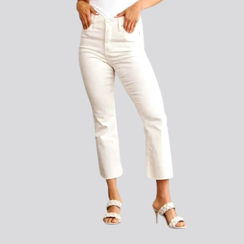 Winter Wardrobe Clearance Color women's sand jeans