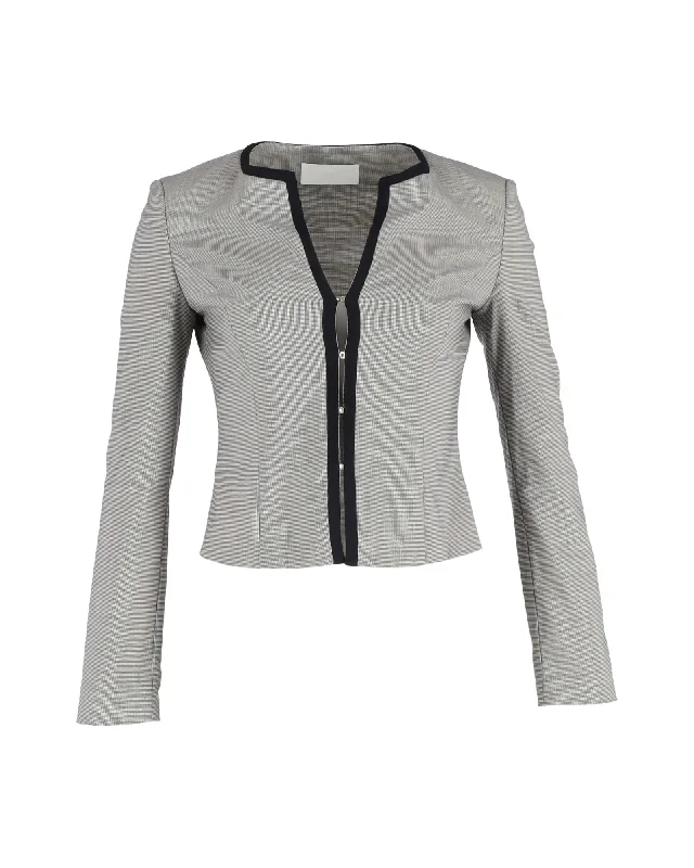 Women's Holiday Clothing Boss Jacket in Grey Wool