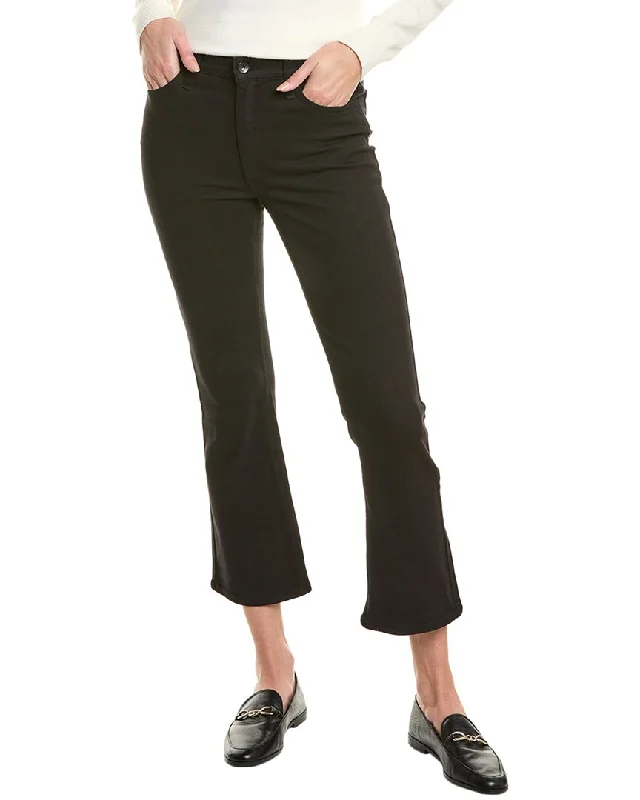 Women's Evening Attire rag & bone Piper Black Crop Bootcut Jean