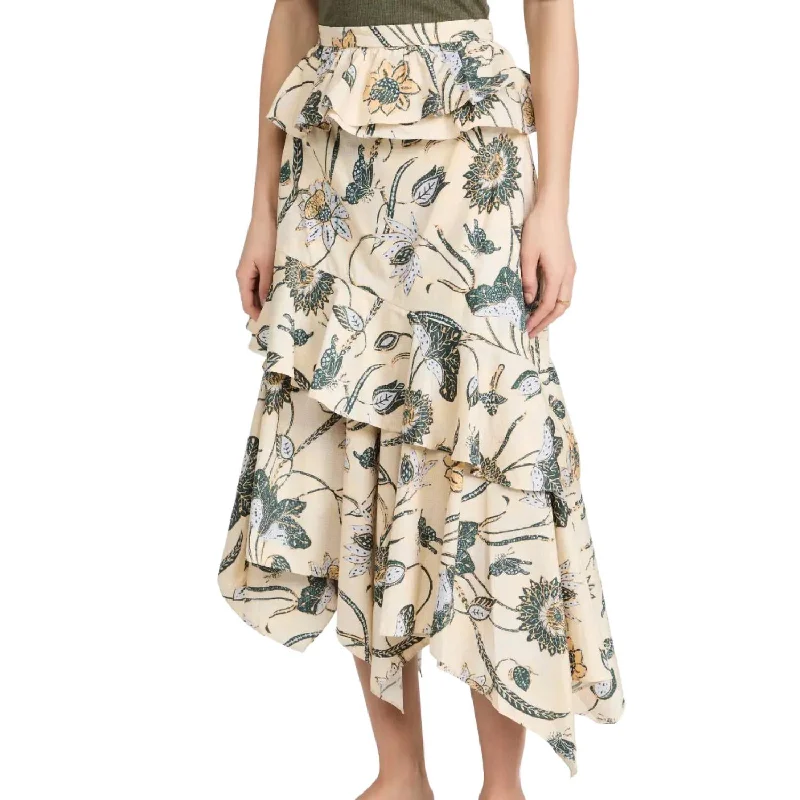Early Bird Offer Ivette Skirt In Lemonbalm