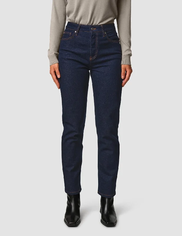 Women's Occasion Wear Apparel Jeans Tapered Dark Blue