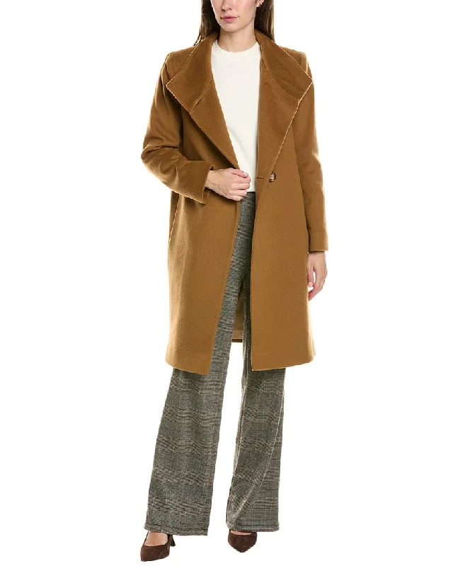 Fashionable Dresses for Women FLEURETTE Medium Wool Coat