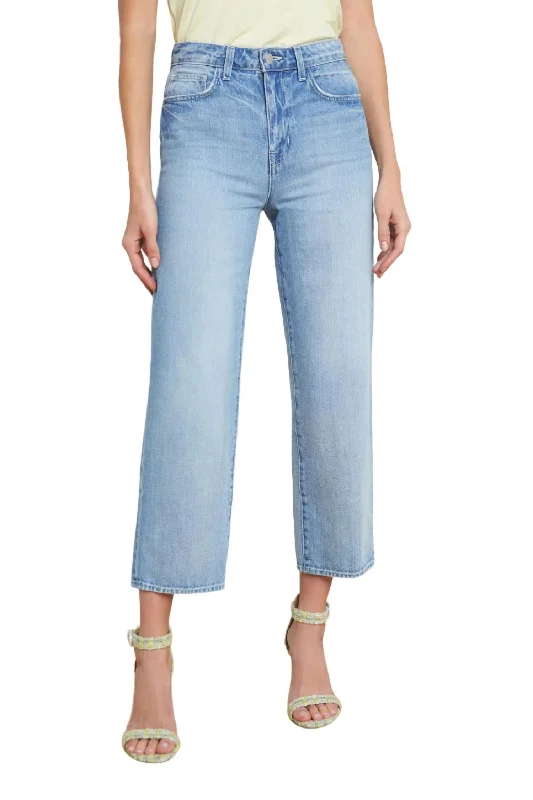 Women's Casual and Dressy Outfits June Cropped Stovepipe Jeans In Palisade