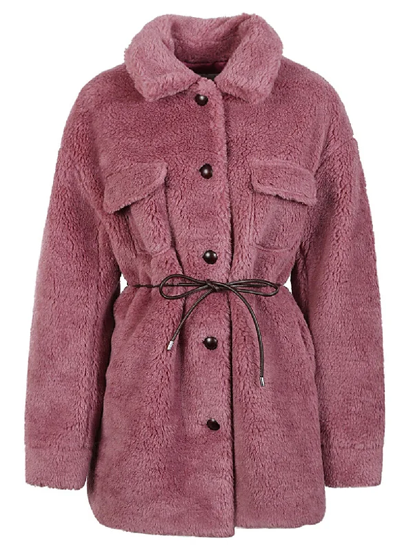 Comfortable Women's Clothes Molliolli Women's Coats pink