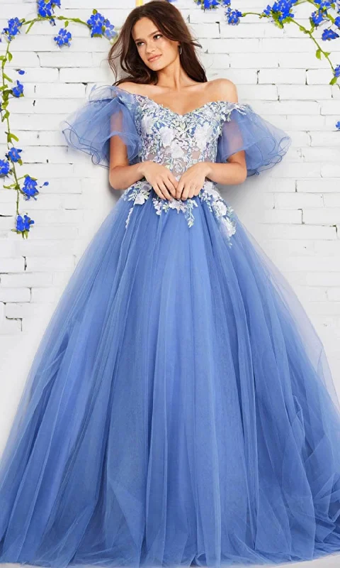 Women's Fashion Essentials Jovani 24575 - Floral Ballgown