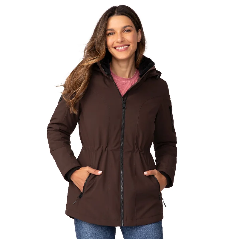 Women's Classic Outfit Free Country Women's Thermo Super Softshell Zip Up Jacket