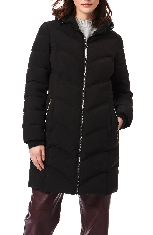 Women's Activewear Attire Longline Puffer