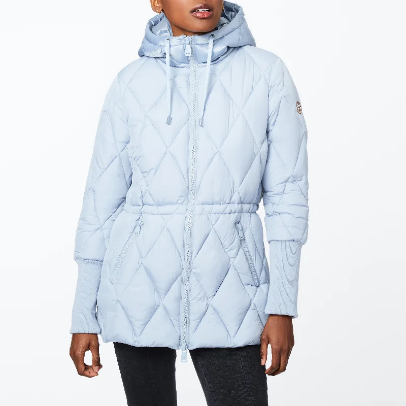 Clothes Woman Recycled Puffer Jacket